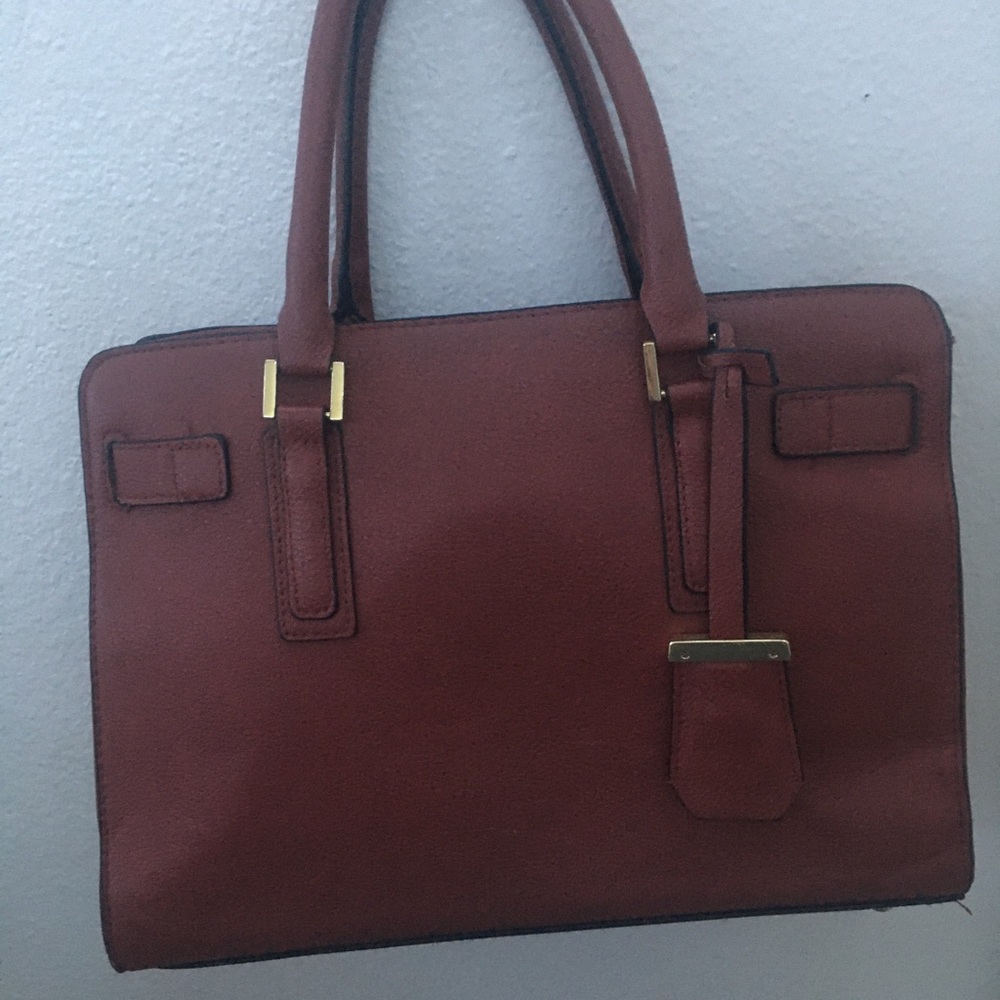 Burgundy/ brown purse